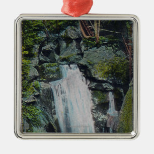 Uitzicht van Paradise Herfsten Metalen Ornament