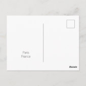  Uitzicht van Parijs Art Collectie Briefkaart (Achterkant)