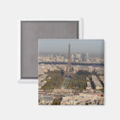 UITZICHT VAN PARIJS MAGNEET (Voorkant / Achterkant)