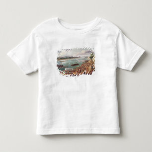 Uitzicht van Parijs van de Quai de la Rapee Kinder Shirts