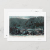 Uitzicht van Parrott Ferry BridgeSonora, CA Briefkaart (Voorkant / Achterkant)