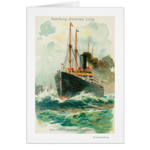 Uitzicht van Patricia in Zee, Hamburg-Amerika