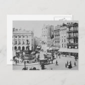 Uitzicht van Piccadilly Circus, c. 1900 Briefkaart (Voorkant / Achterkant)