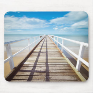 Uitzicht van Pier over Zee Muismat