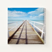 Uitzicht van Pier over Zee Notitieboek (Achterkant)