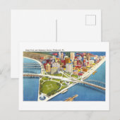 Uitzicht van Pittsburgh, Pennsylvania, Briefkaart (Voorkant / Achterkant)