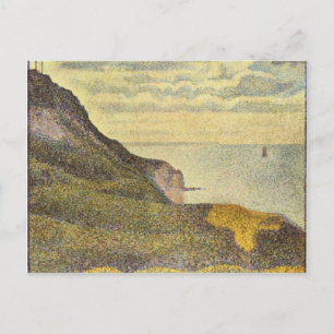 Uitzicht van Port-en-Bessin door Georges Seurat Briefkaart