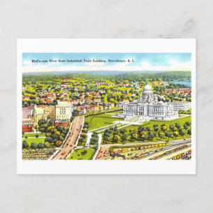  Uitzicht van Providence, Rhode Island, Briefkaart