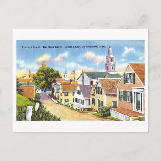  Uitzicht van Provincetown, Massachusetts, Briefkaart (Voorkant)