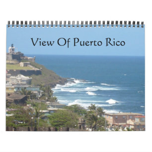Uitzicht van Puerto Rico Kalender