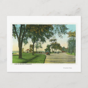 Uitzicht van Pumpkin Knob Briefkaart