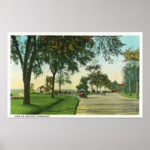 Uitzicht van Pumpkin Knob Poster