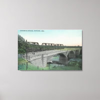 Uitzicht van Putah Creek BridgeWinters, CA