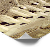 Uitzicht van Pyramide B, pre-Columbia Poster (Hoek)