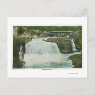 Uitzicht van regenboogHerfsten # 2 Briefkaart