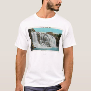 Uitzicht van regenboogHerfsten T-shirt