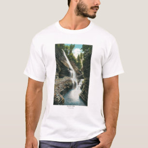 Uitzicht van regenboogHerfsten T-shirt