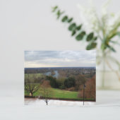 Uitzicht van Richmond Hill Terrace, Surrey, Engela Briefkaart (Staand voorkant)