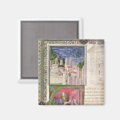 Uitzicht van Rome als de stad van God Magneet (Voorkant / Achterkant)