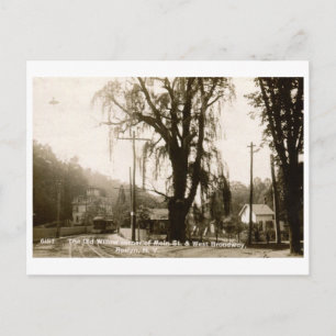 Uitzicht van Roslyn, Long Island, NY 1915 Vintage Briefkaart