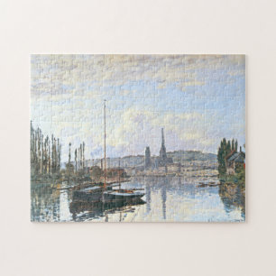 Uitzicht van Rouen Monet Fine Art Legpuzzel