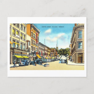  Uitzicht van Rutland, Vermont, Briefkaart