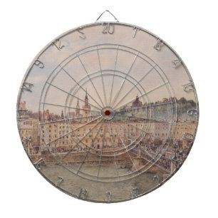 Uitzicht van Salzburg (door Rudolf von Alt) Dartbord