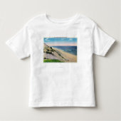 Uitzicht van Sand Dunes en het strand Kinder Shirts (Voorkant)