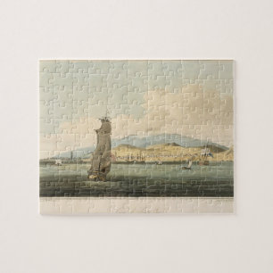 Uitzicht van Santa Cruz, bord 3 van 'A Voyage to C Legpuzzel