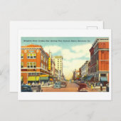  Uitzicht van Savannah, Georgia, Briefkaart (Voorkant / Achterkant)