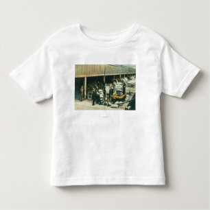 Uitzicht van scheepsbemanningen kinder shirts