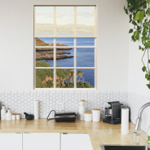 Uitzicht van Scottish Island van Window