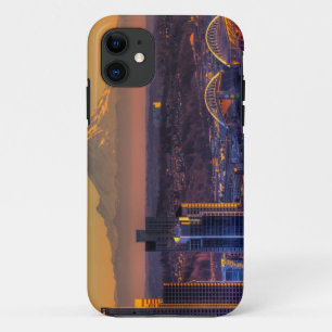 Uitzicht van Seattle in het centrum van het footba iPhone 11 Hoesje