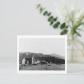 Uitzicht van Seldovia, foto van Alaska Briefkaart (Staand voorkant)