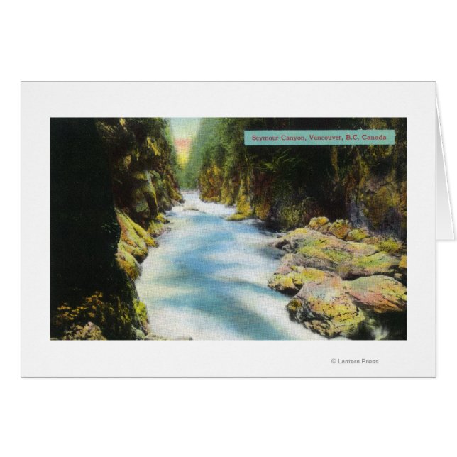 Uitzicht van Seymour Canyon (Voorkant Horizontaal)