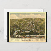 Uitzicht van Seymour Connecticut (1879) Briefkaart (Voorkant / Achterkant)