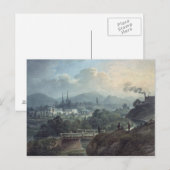 Uitzicht van Shrewsbury over de Severn Briefkaart (Voorkant / Achterkant)