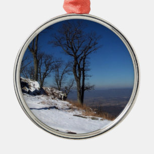 "Uitzicht van Skyline Drive, VA" Metalen Ornament