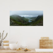 Uitzicht van Snowdon - Panorama Poster (Keuken)