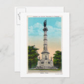 Uitzicht van soldaten en zeelieden briefkaart (Voorkant / Achterkant)