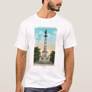Uitzicht van soldaten en zeelieden t-shirt