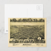 Uitzicht van Somerset, Pennsylvania (1900) Briefkaart (Voorkant / Achterkant)