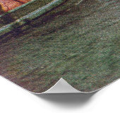 Uitzicht van SP RR DrawbridgeOakland, CA Poster (Hoek)