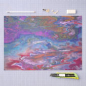 Uitzicht van Space Paint Flow Art Tissuepapier (Craft)