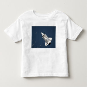 Uitzicht van Space Shuttle Discovery 2 vanuit de l Kinder Shirts