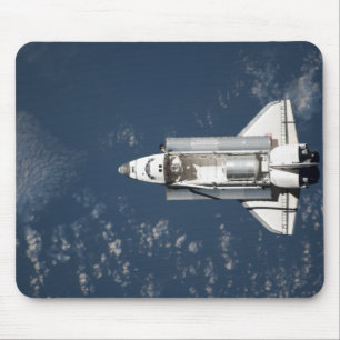 Uitzicht van Space Shuttle Discovery 3 Muismat