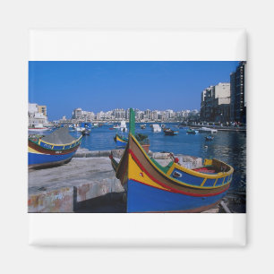 Uitzicht van St. Julian, Malta Magneet