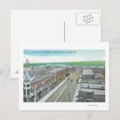 Uitzicht van staatsstraat en Snake Briefkaart (Voorkant / Achterkant)