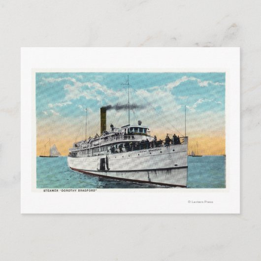 Uitzicht van standaard Kaapje Sand Dunes Briefkaart (Voorkant)