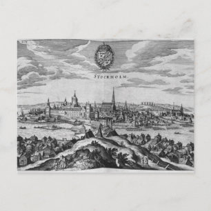 Uitzicht van Stockholm Briefkaart